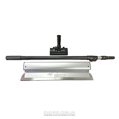 (ZESTAW-600 G5)Шпатель механічний алюм.ручка з змінним лезом 600х0,5мм + Видовжувач + Адаптер до кия