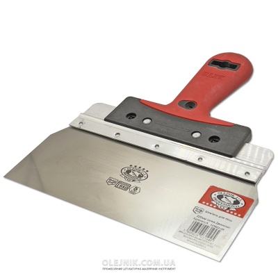 Шпатель для гіпсу 220х85мм ручка Двохкомпонентна OLEJNIK Шпатель для гіпсу 220х85мм ручка Двохкомпонентна OLEJNIK