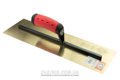Терка ЗОЛОТО закалена сталь Stailess 0,65x120x406мм 16" ручка Двохкомпонентна OLEJNIK Терка ЗОЛОТО закалена сталь Stailess 0,65x120x406мм 16" ручка Двохкомпонентна OLEJNIK